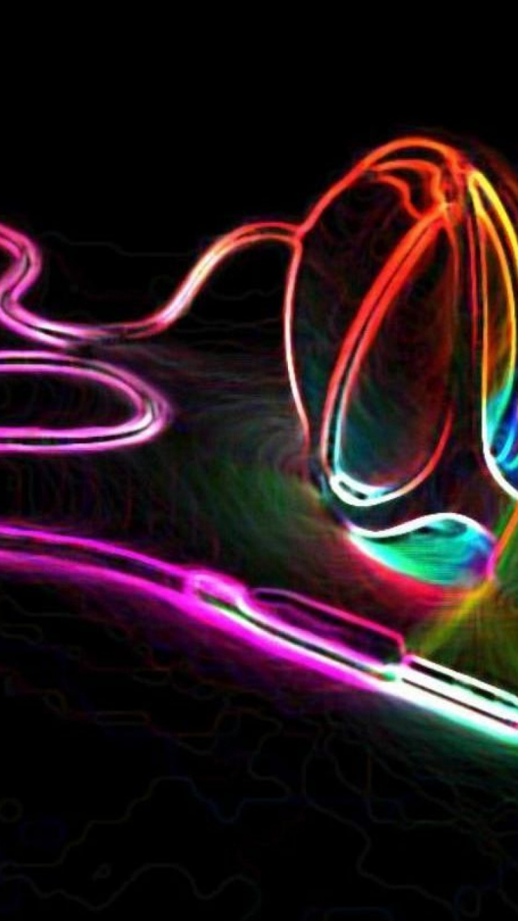 Обои электронные табло, музыка, графический дизайн, хип хоп музыка, диск жокей в разрешении 750x1334