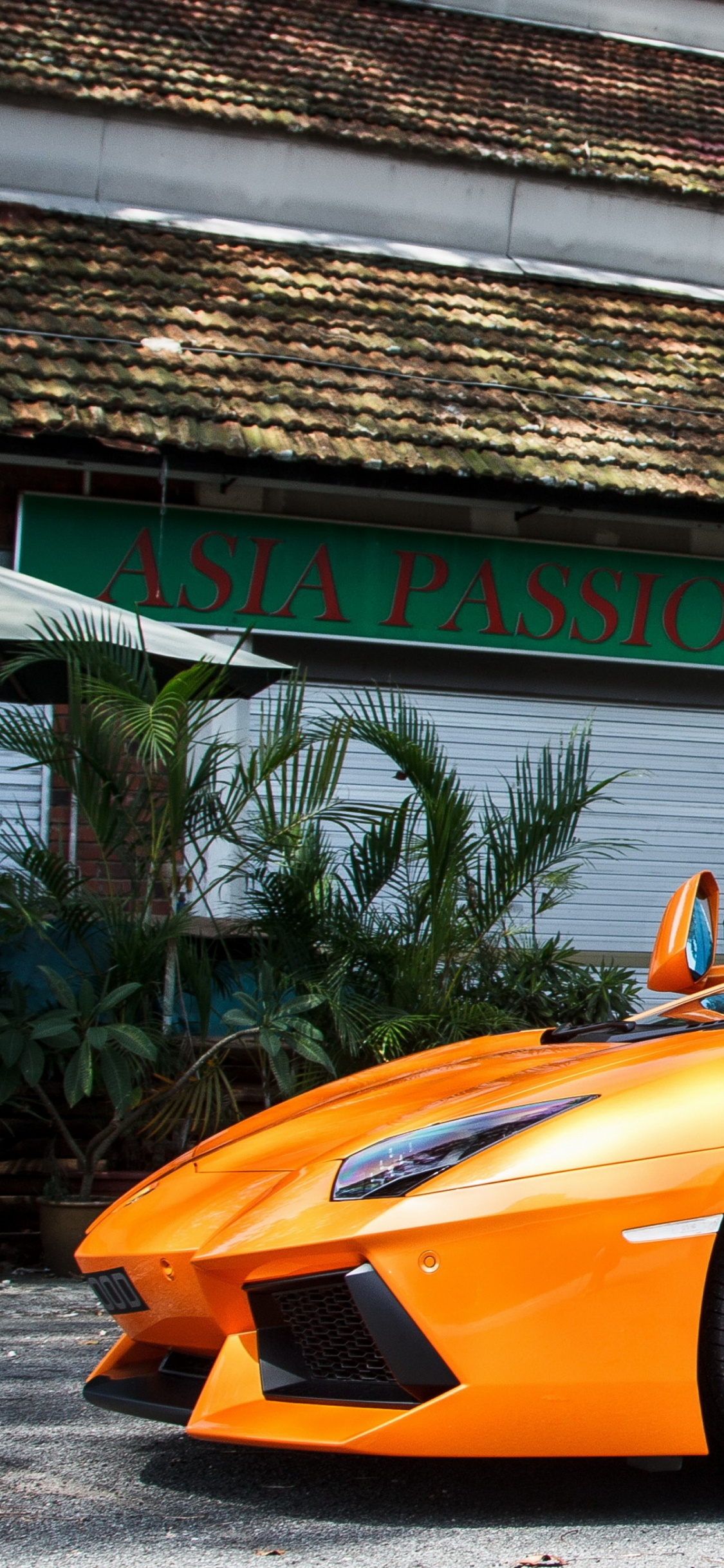 Обои Ламборгини авентадор, спорткар, Ламборджини, суперкар, техническое проектирование в разрешении 1125x2436