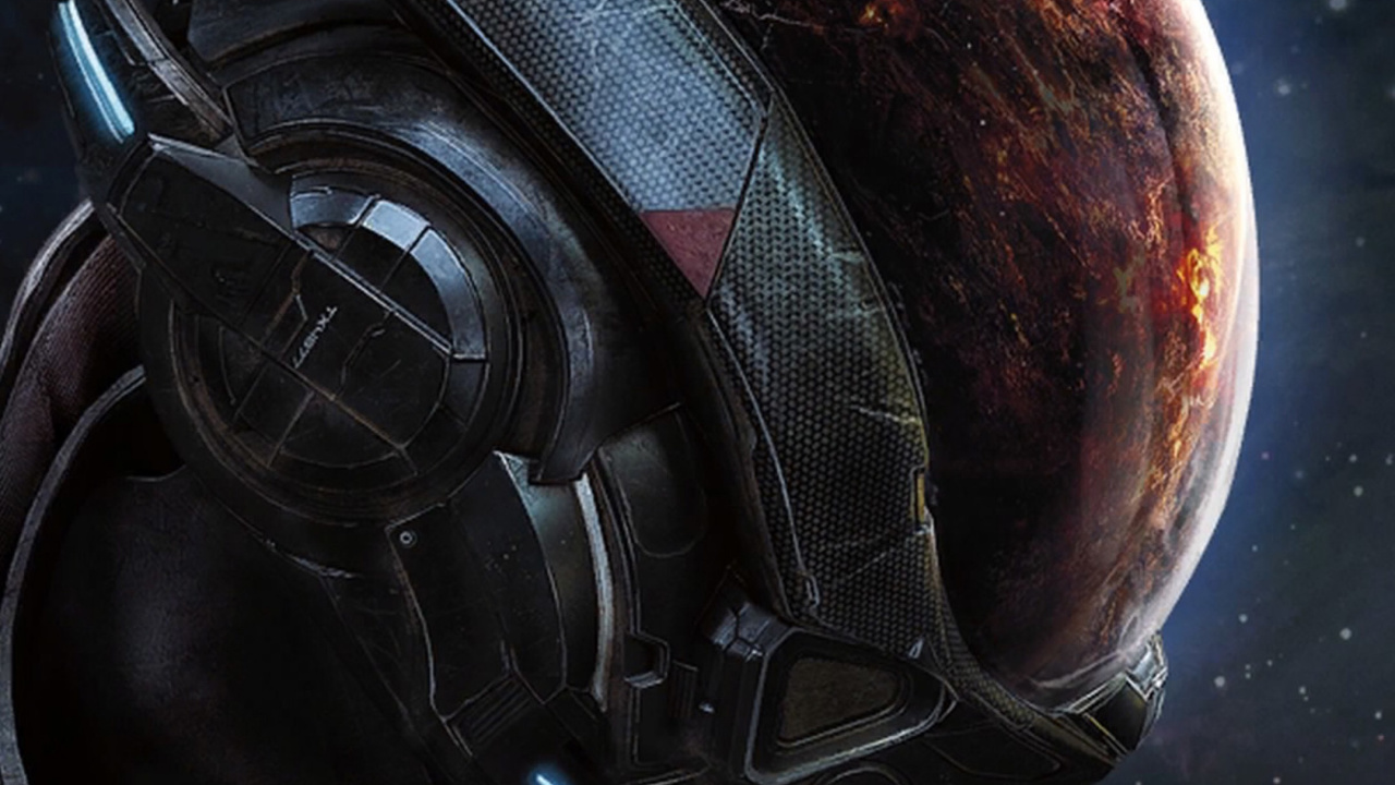 Обои масс эффект андромеда шлем, масс эффект Андромеда, легендарное издание Mass Effect, bioware, инициатива Андромеды в разрешении 1280x720