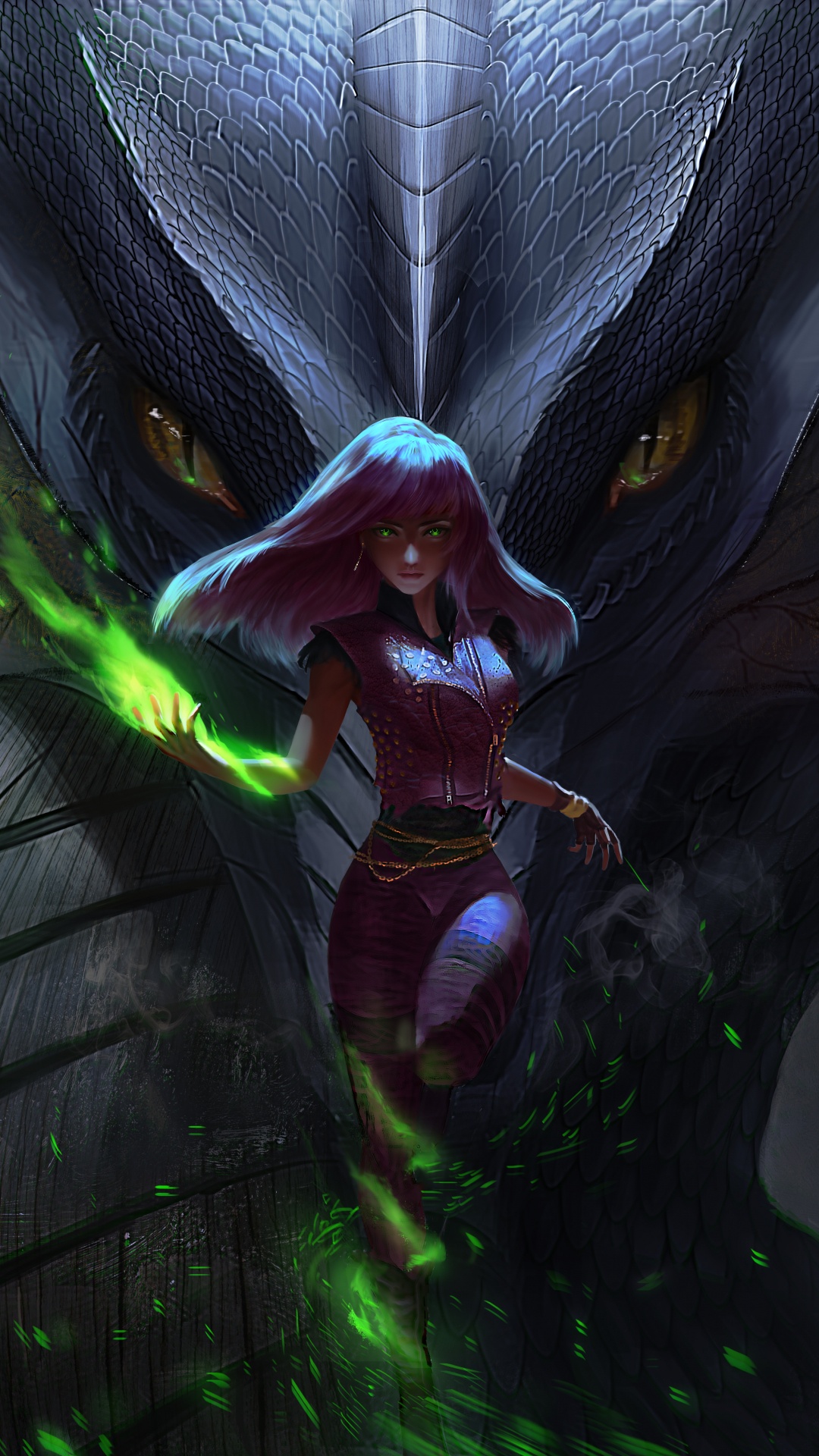 Обои Скрытые Граждан, Здесь Мы Стоим, Слишком Далеко Зашел, демон, компьютерная игра в разрешении 1080x1920