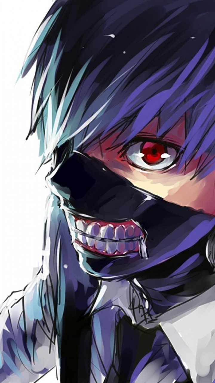 Обои Токио вурдалак, Кен kaneki, аниме, Манга, вурдалак в разрешении 720x1280
