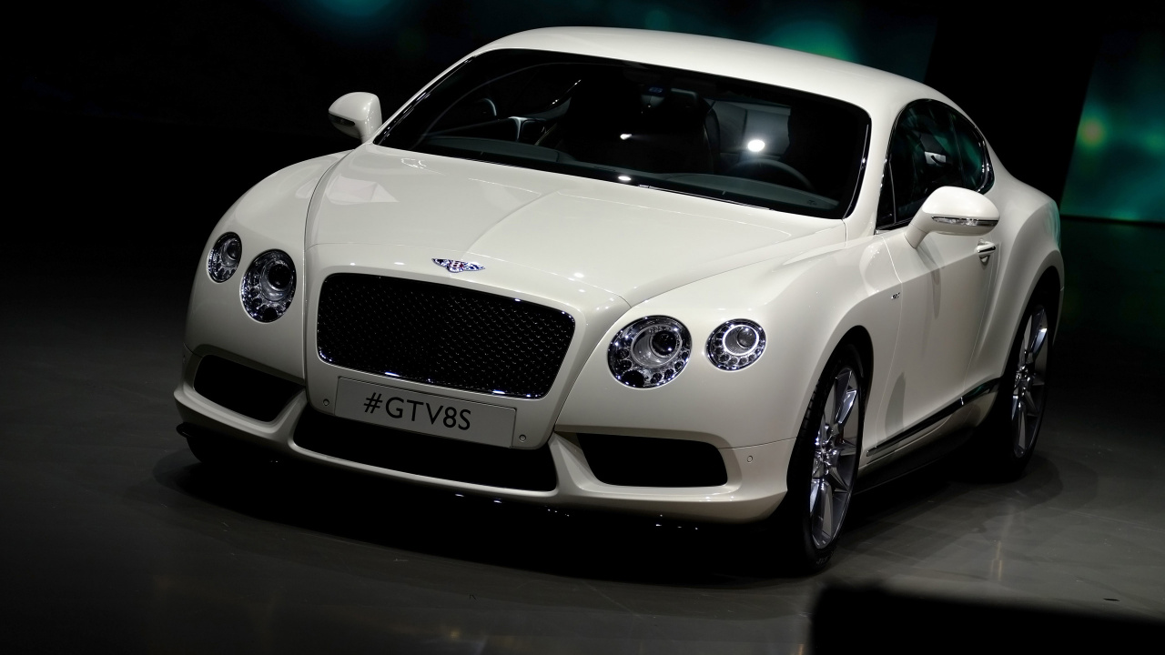 Обои Бентли Моторс Лимитед, авто, Бентли, международный автосалон в Германии, bentley continental gt в разрешении 1280x720