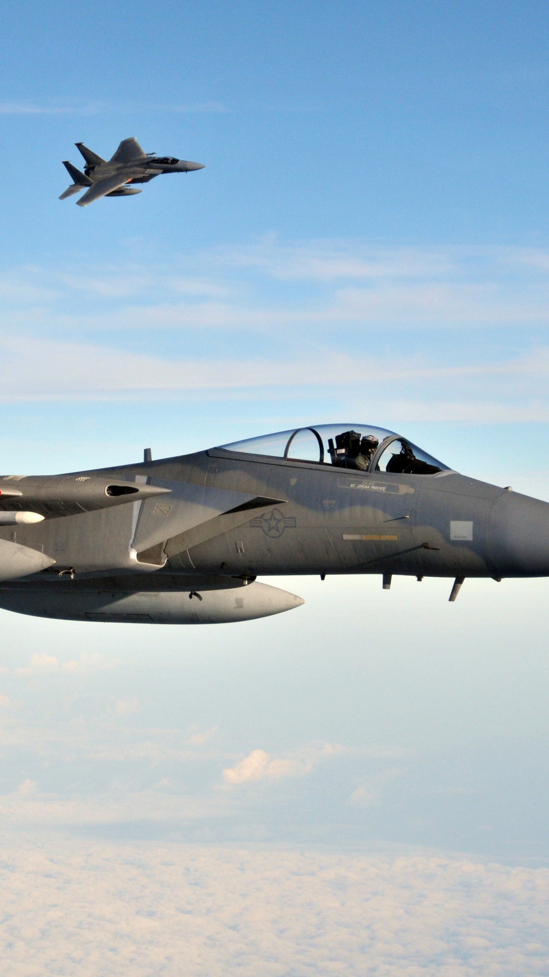 Обои ВВС США, воздушные силы, военный самолет, самолеты, самолет в разрешении 1080x1920