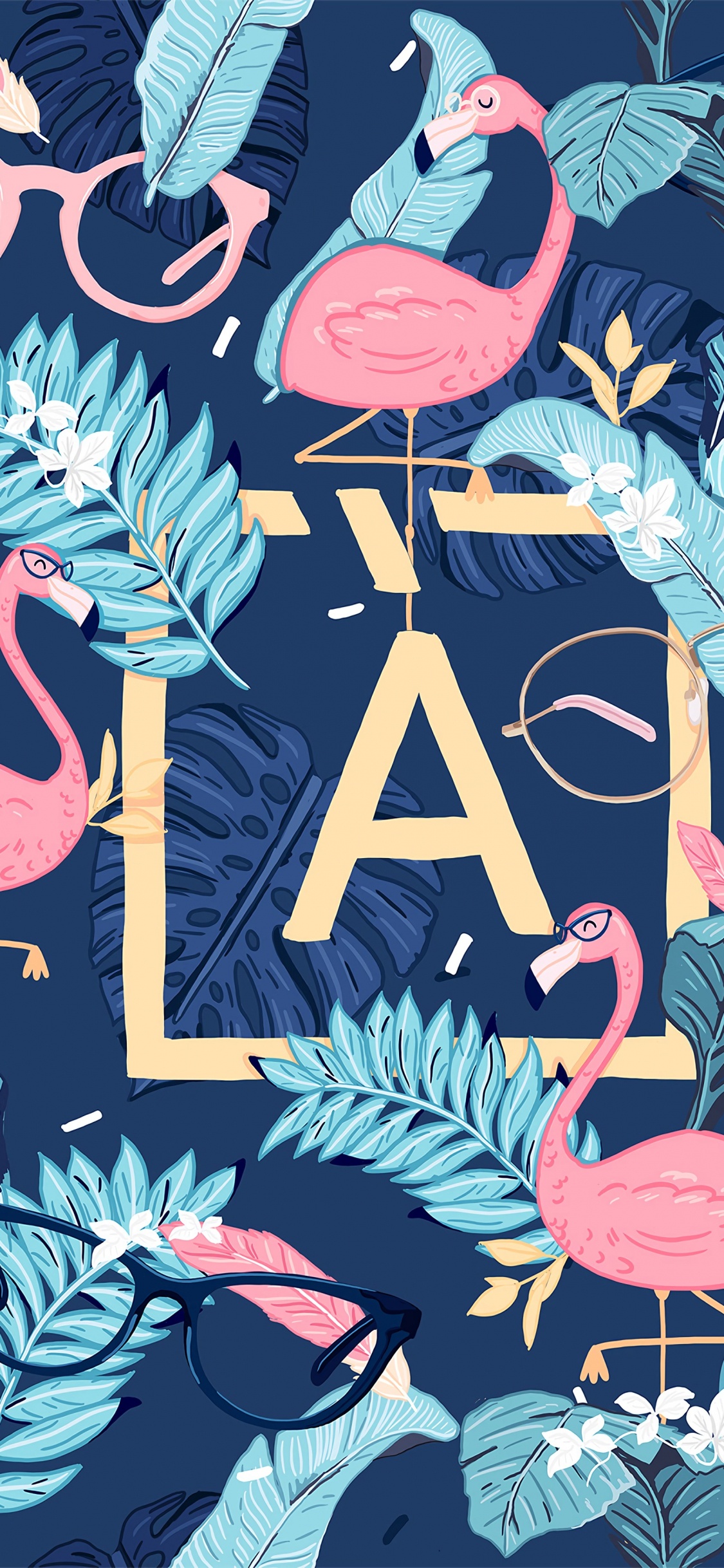 Обои птица, дизайн, графика, иллюстратор, арт в разрешении 1125x2436