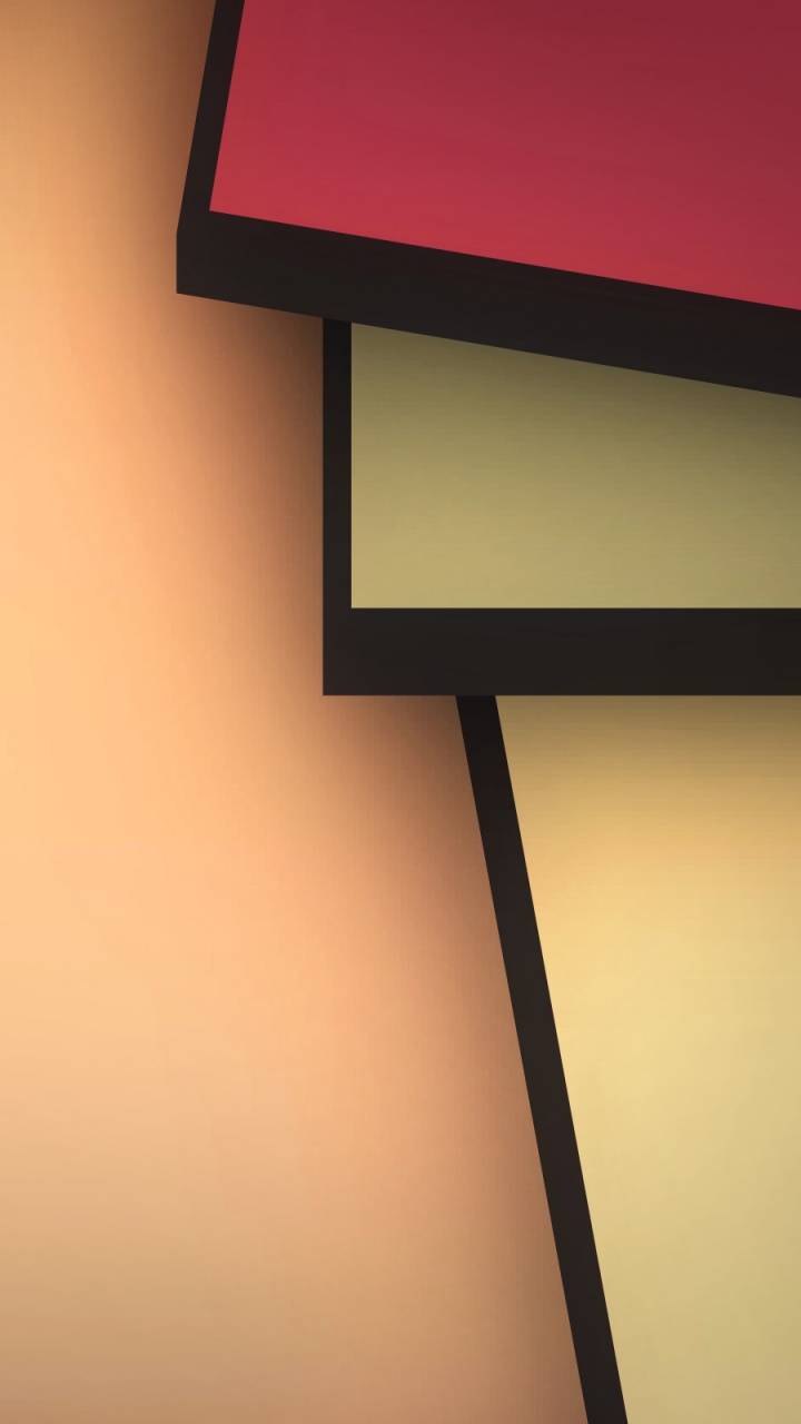 Обои фигура, абстракция, абстрактное искусство, угол, этаж в разрешении 720x1280