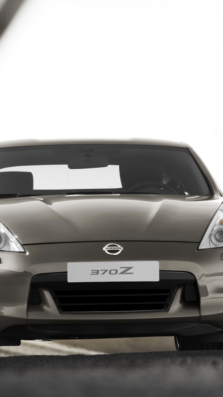 Обои nissan 370z, спорткар, Ниссан, авто, кузов купе в разрешении 720x1280