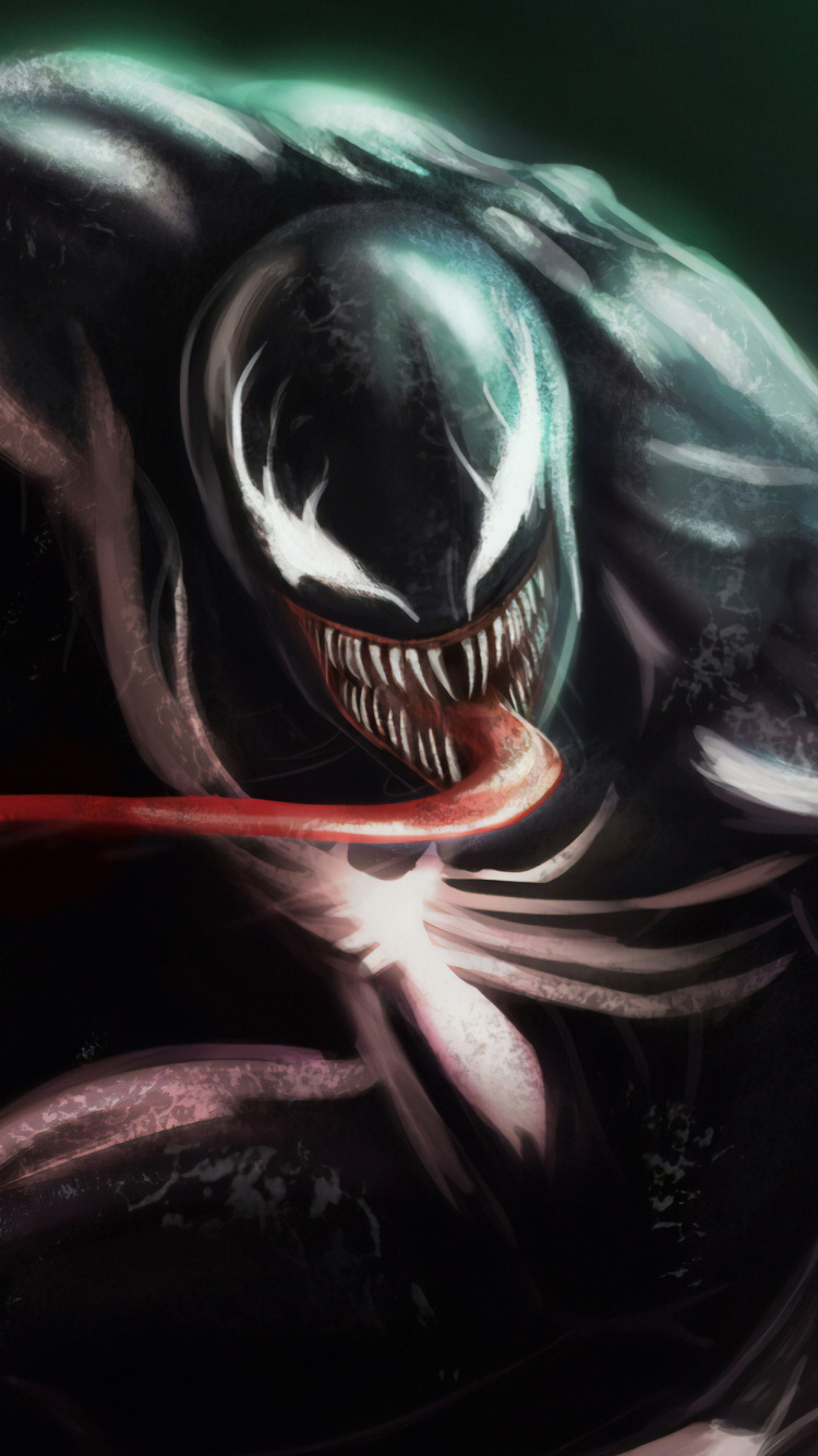 Обои легендарное существо, арт, графика, вымышленный персонаж, темнота в разрешении 750x1334