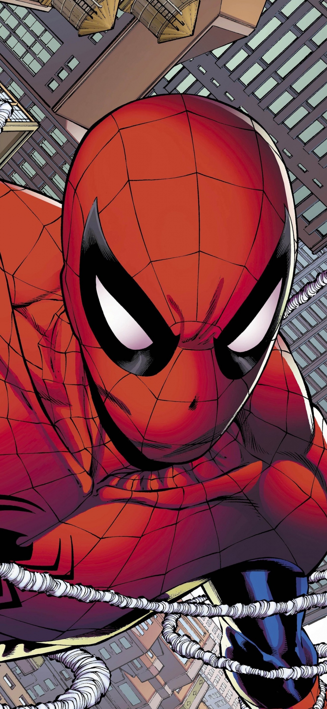 Обои человек паук комиксы marvel, человек-паук, комиксы marvel первые 80 лет, комиксы Марвел, комикс в разрешении 1242x2688