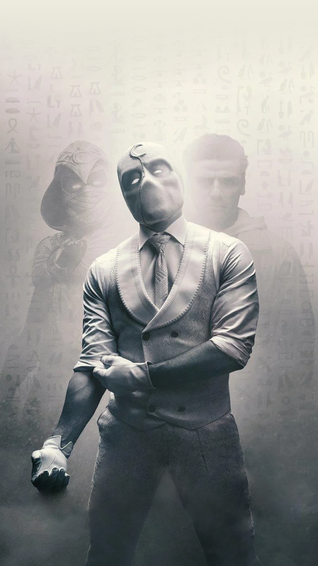 Обои постер лунного рыцаря, Рыцарь Луны, Студия Marvel, постер, marvel в разрешении 1080x1920