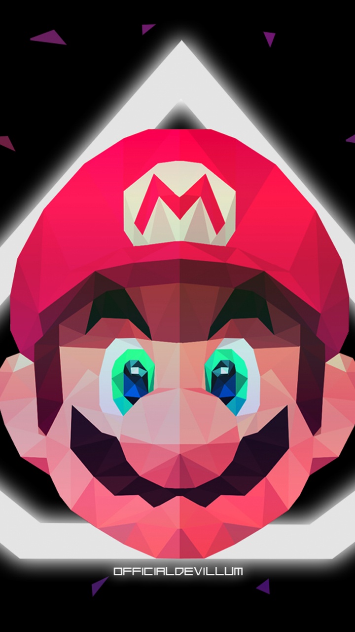 Обои супер марио минимальный, супер Марио брос, super mario galaxy, super mario world, супер марио вечеринка в разрешении 720x1280