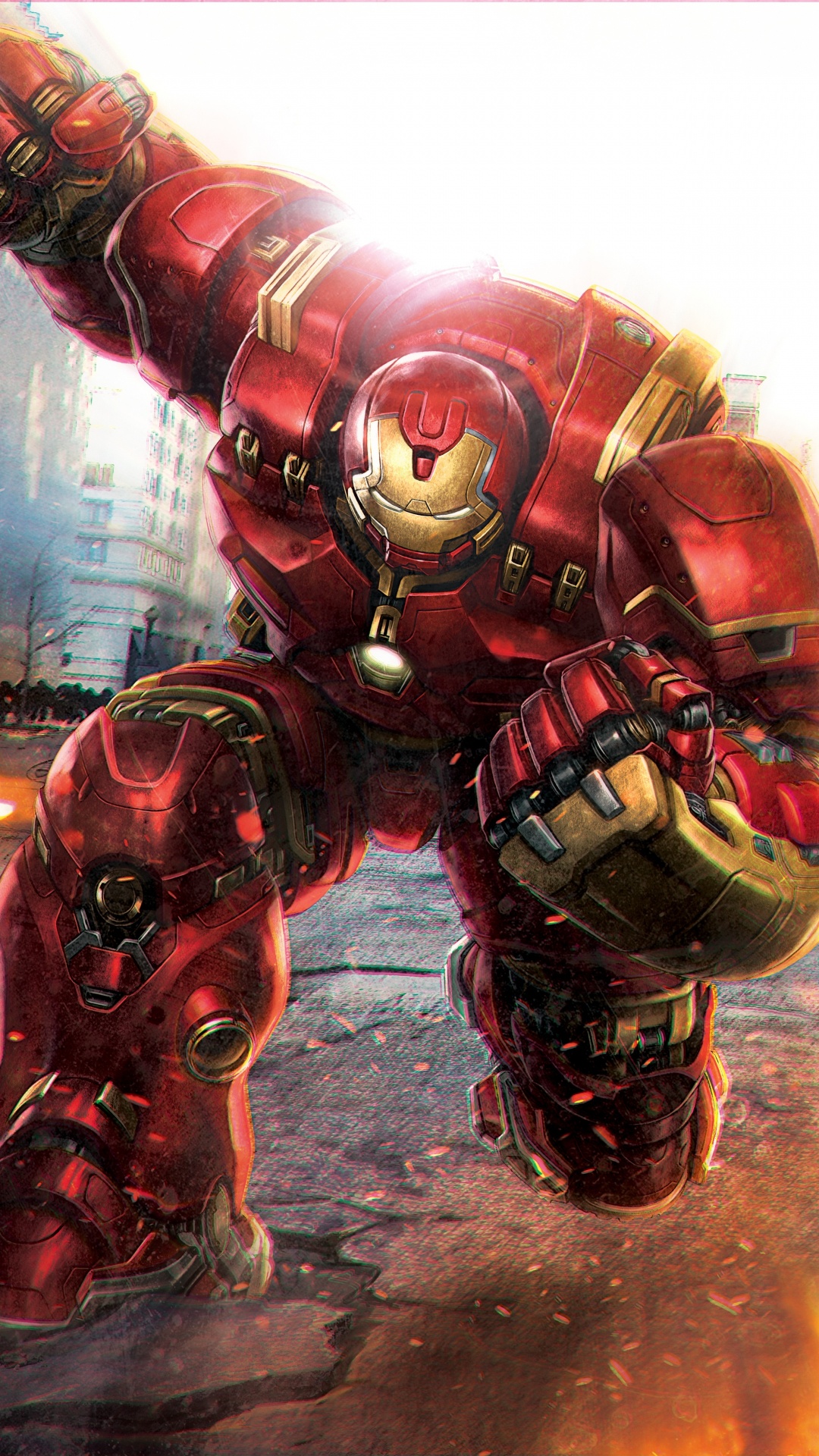 Обои Железный человек, Халк, мститель, компьютерная игра, Капитан Америка в разрешении 1080x1920