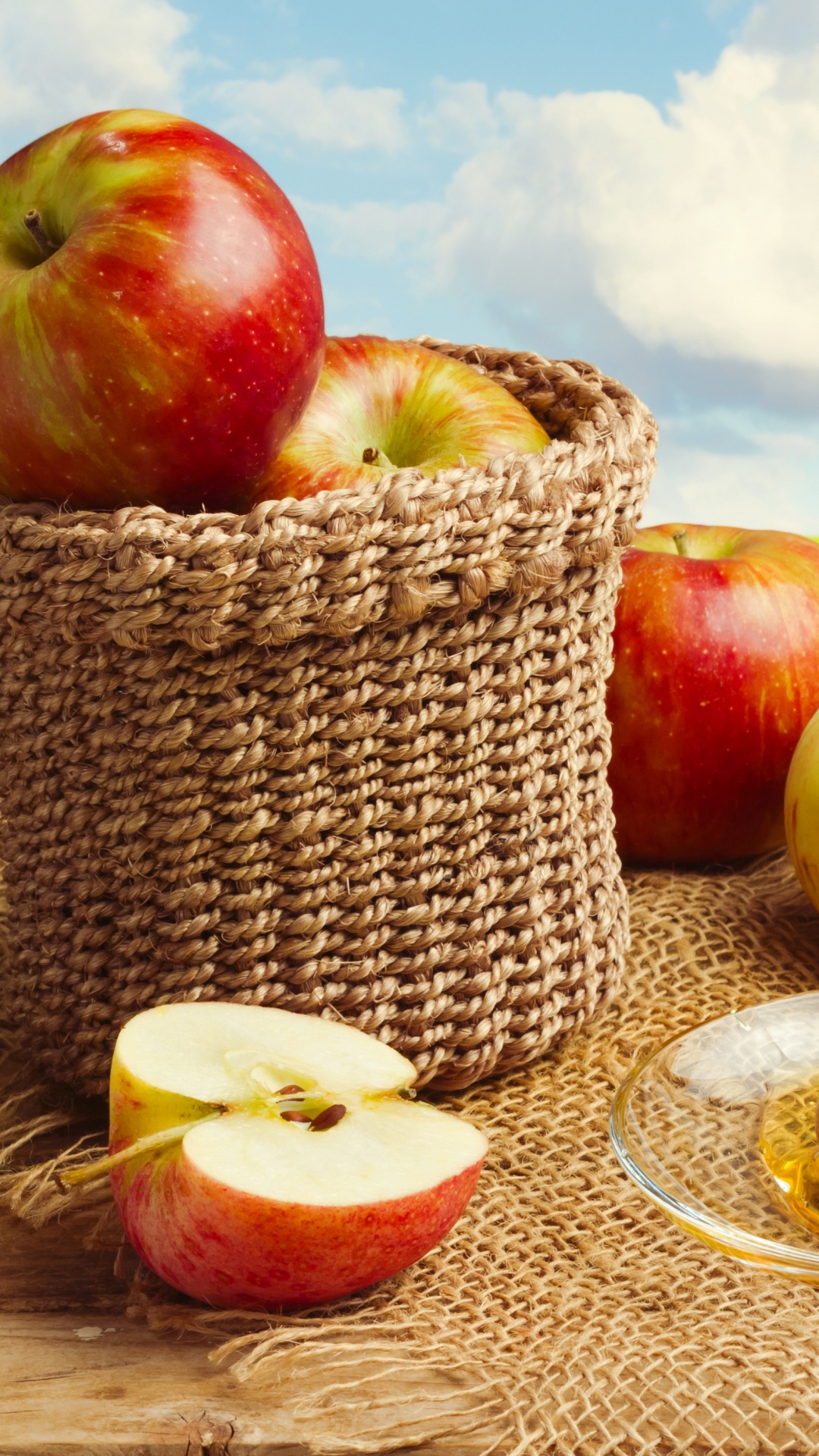 Обои apple, пища, природные продукты, фрукты, суперфуд в разрешении 1080x1920