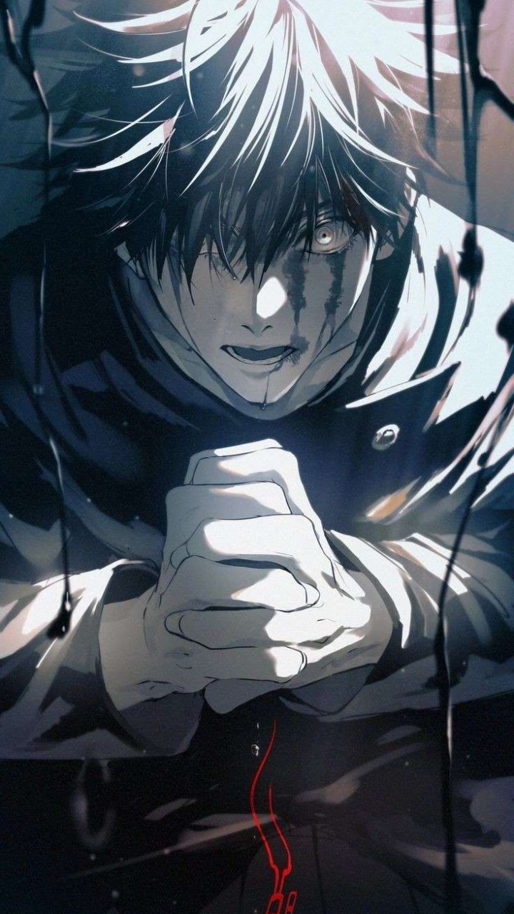 Обои Мегуми Фушигуро, сатору годзё, джиу-джитсу кайсен, аниме, Юдзи Итадори в разрешении 720x1280