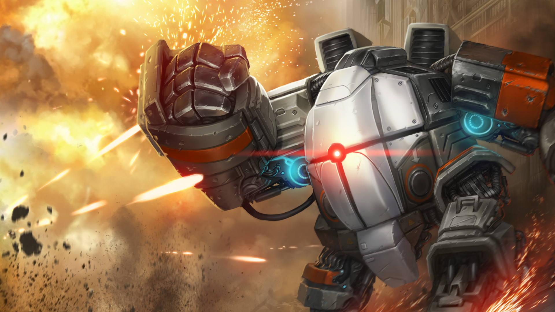 Обои меха, Войны Роботов, компьютерная игра, стратегии видео игры, робот в разрешении 1920x1080