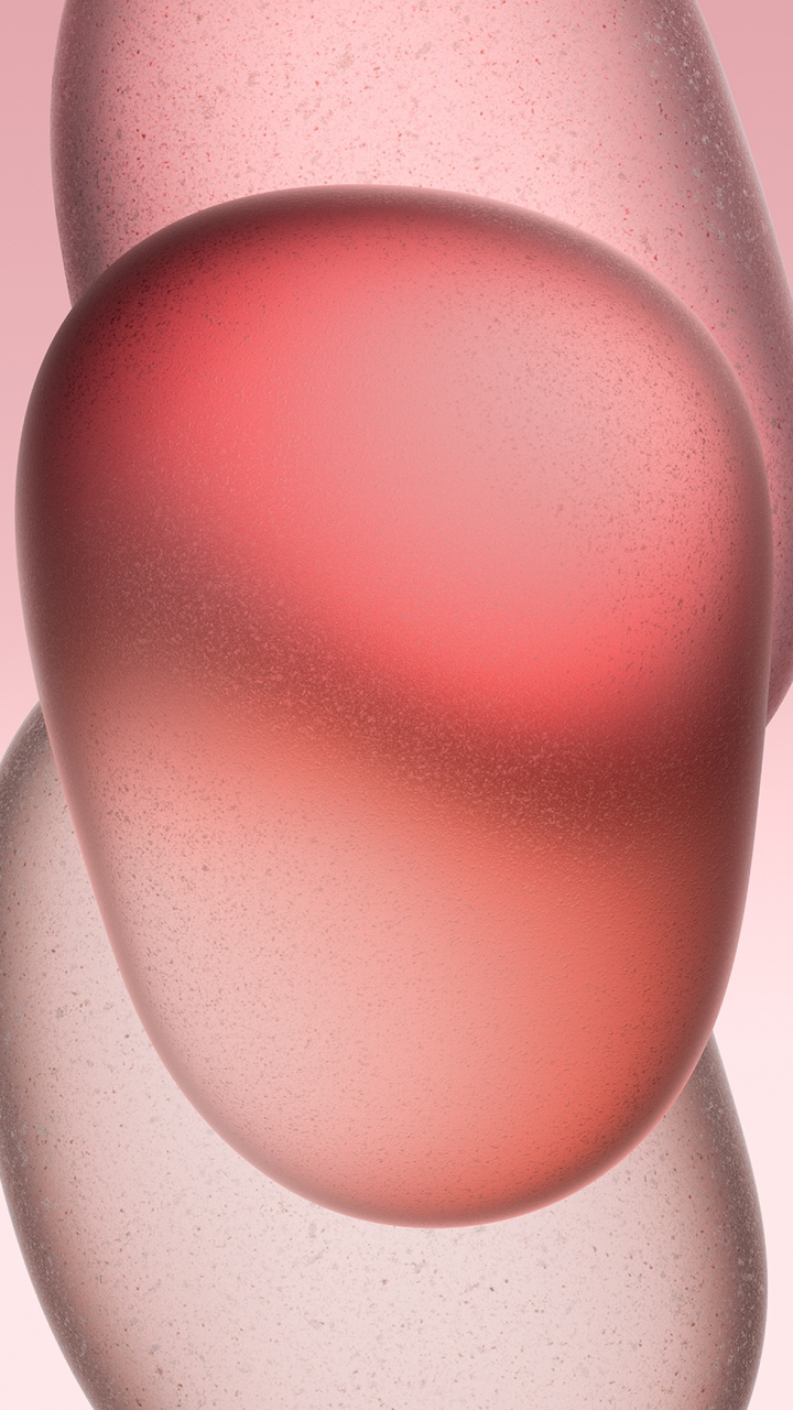 Обои apple, iPhone 15, красный цвет, крупный план, материальное свойство в разрешении 720x1280