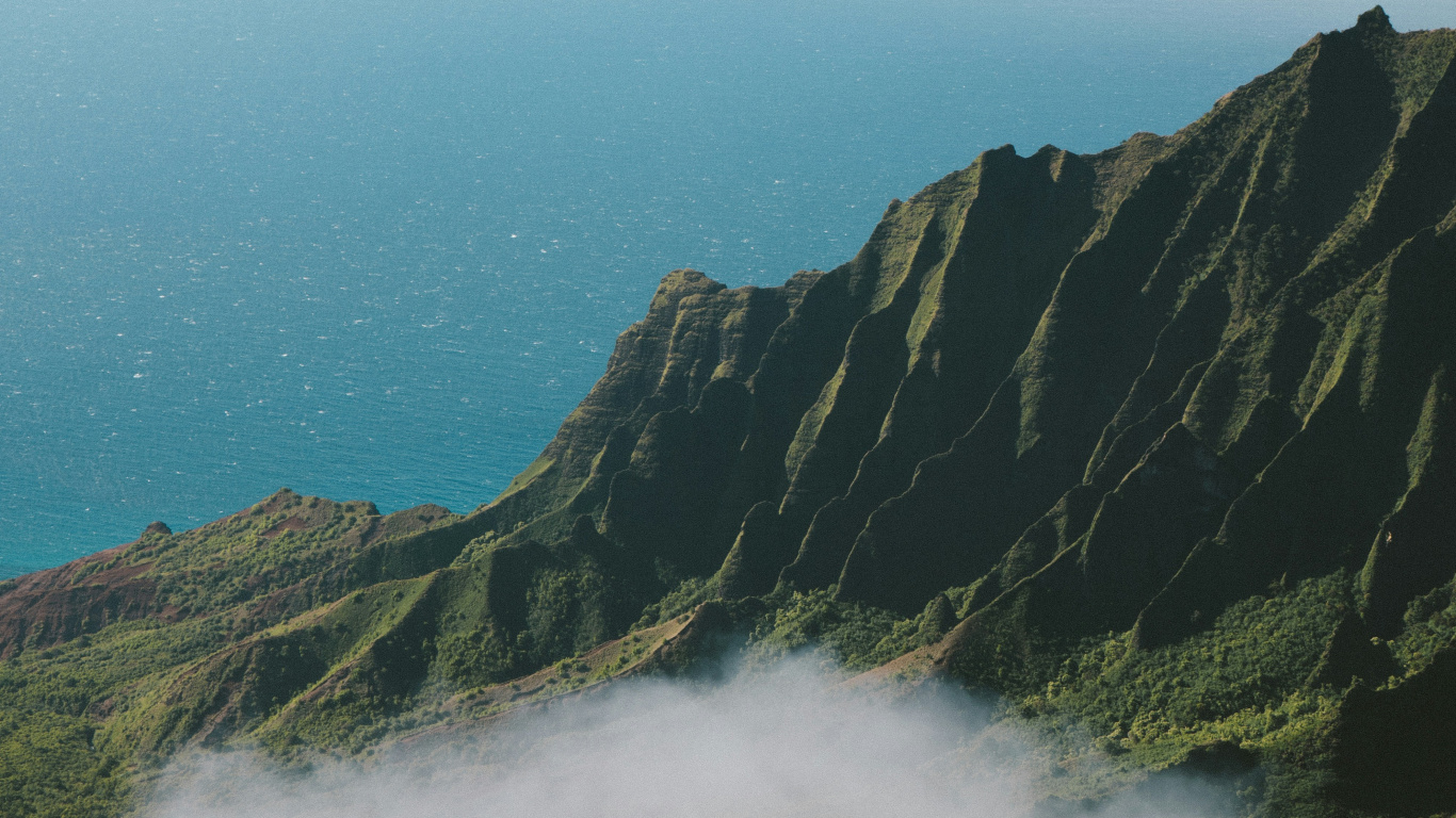 Обои доступный, горный рельеф, гора, холм, нагорье в разрешении 1366x768