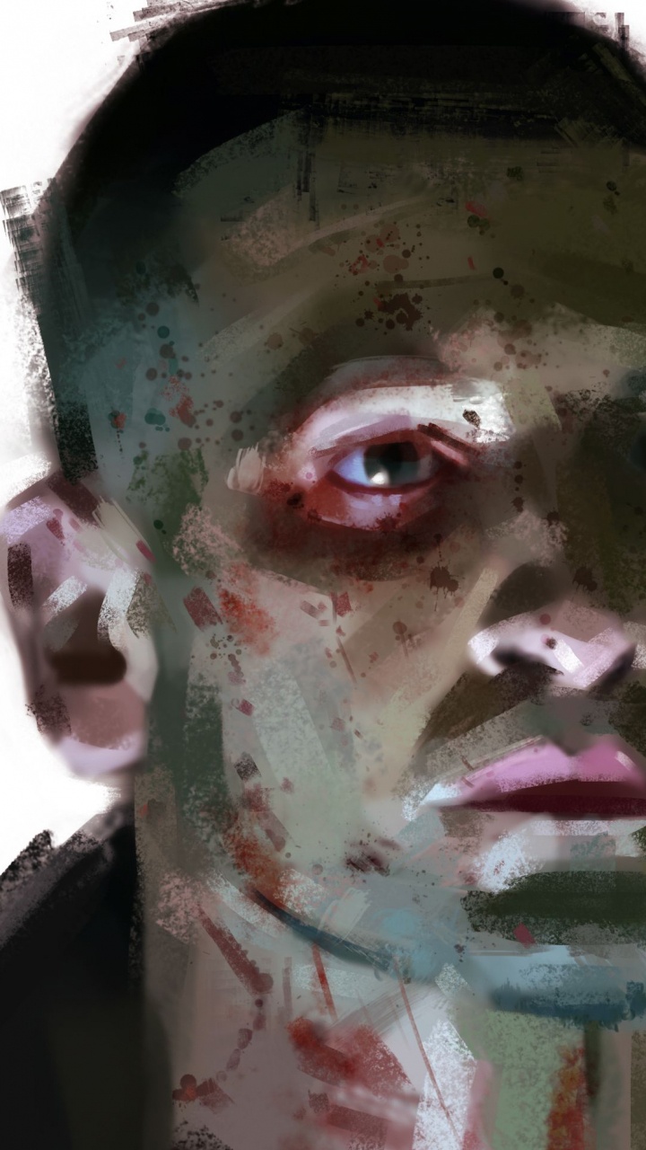 Обои лицо, Сезон Сорвиголова Чудес 2, Каратель, фильм, нетфликс в разрешении 720x1280