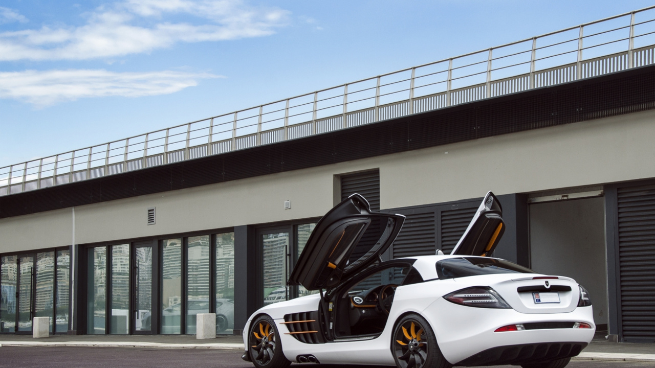 Обои суперкар, автомобильный дизайн, моторный транспорт, Макларен, Гранд туреры в разрешении 1280x720