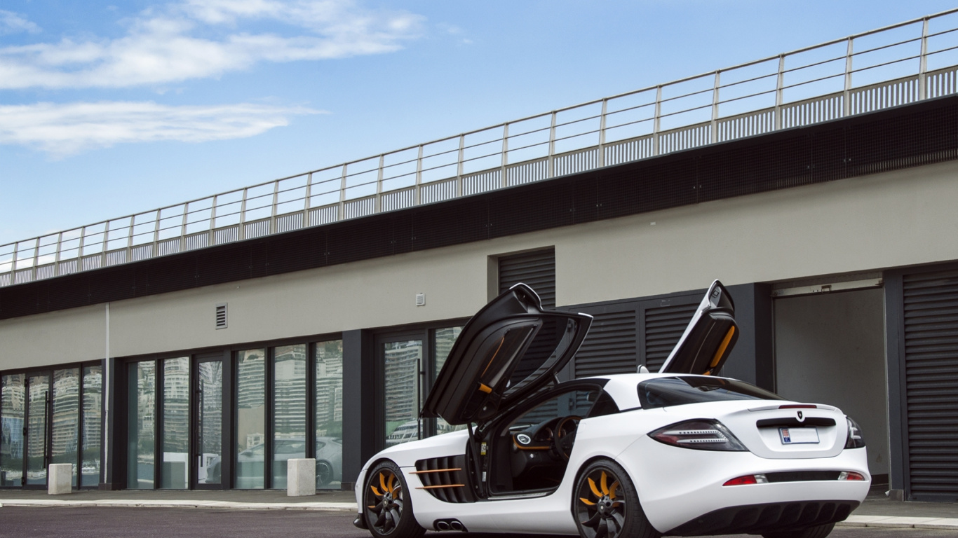 Обои суперкар, автомобильный дизайн, моторный транспорт, Макларен, Гранд туреры в разрешении 1366x768