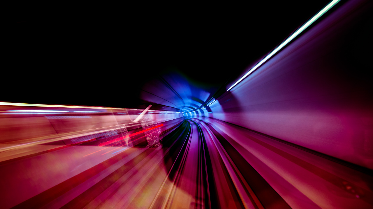 Обои синий, свет, пурпур, розовый, лазер в разрешении 1280x720