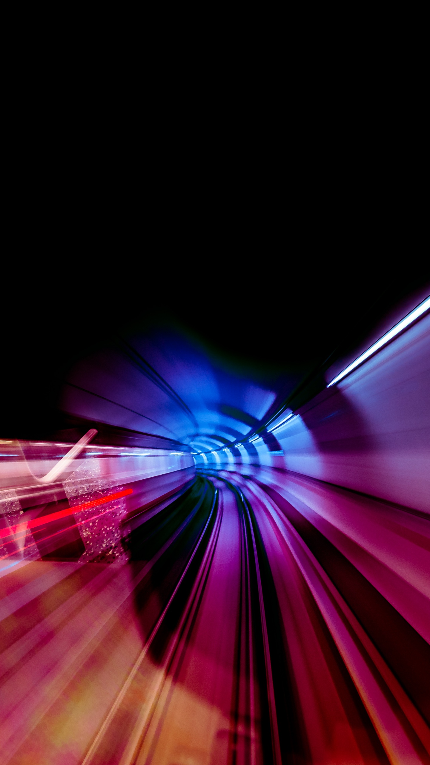 Обои синий, свет, пурпур, розовый, лазер в разрешении 1440x2560