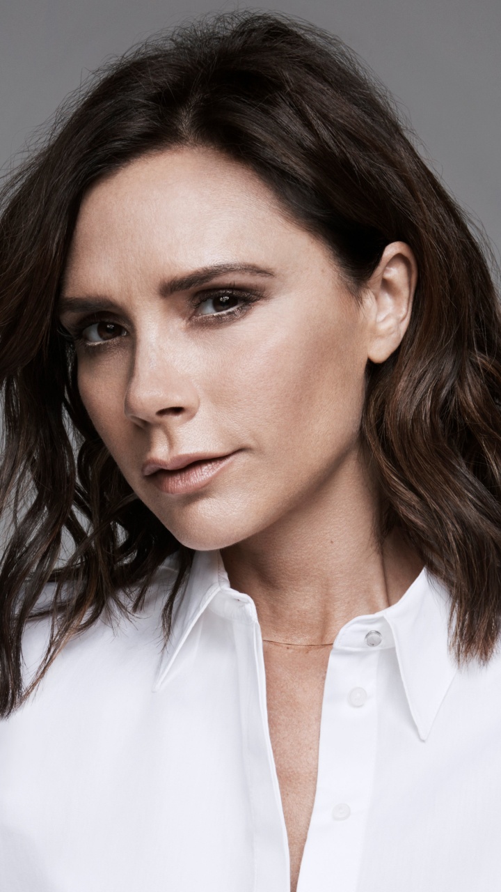 Обои Виктория Бэкхем, Спайс Герлз, лоб, щека, губа в разрешении 720x1280