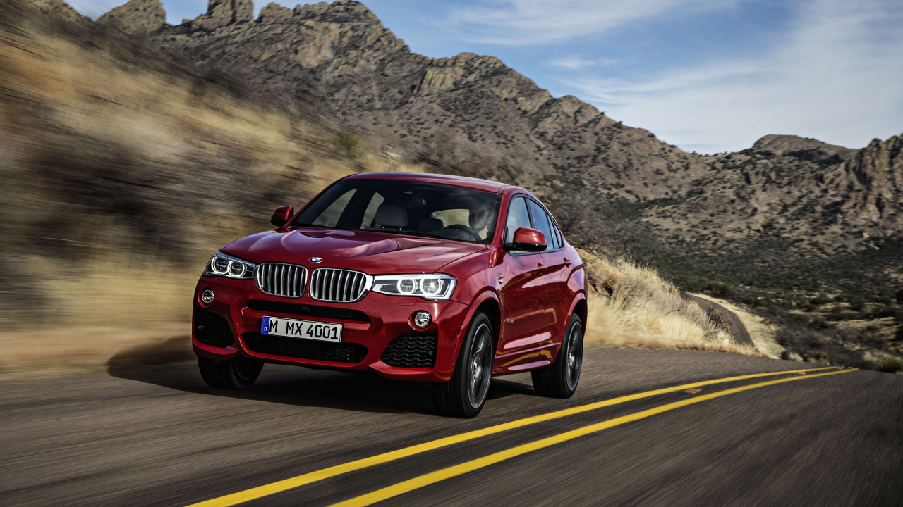 Обои bmw x3, авто, bmw, bmw х4, БМВ х4 2018 в разрешении 1280x720