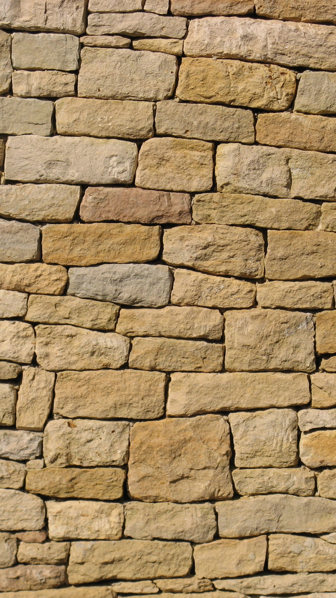Обои каменная стена, стена, кирпич, кирпичная кладка, рок в разрешении 1080x1920