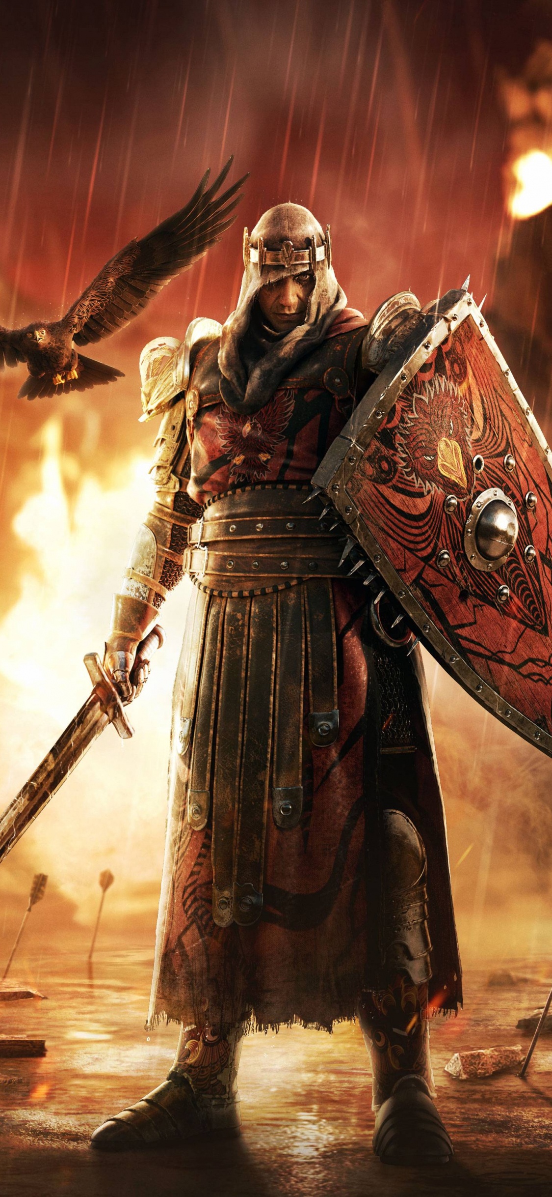 Обои Цифровой композитинг, ubisoft, Бэтмен, боевик, видеоигра в разрешении 1125x2436