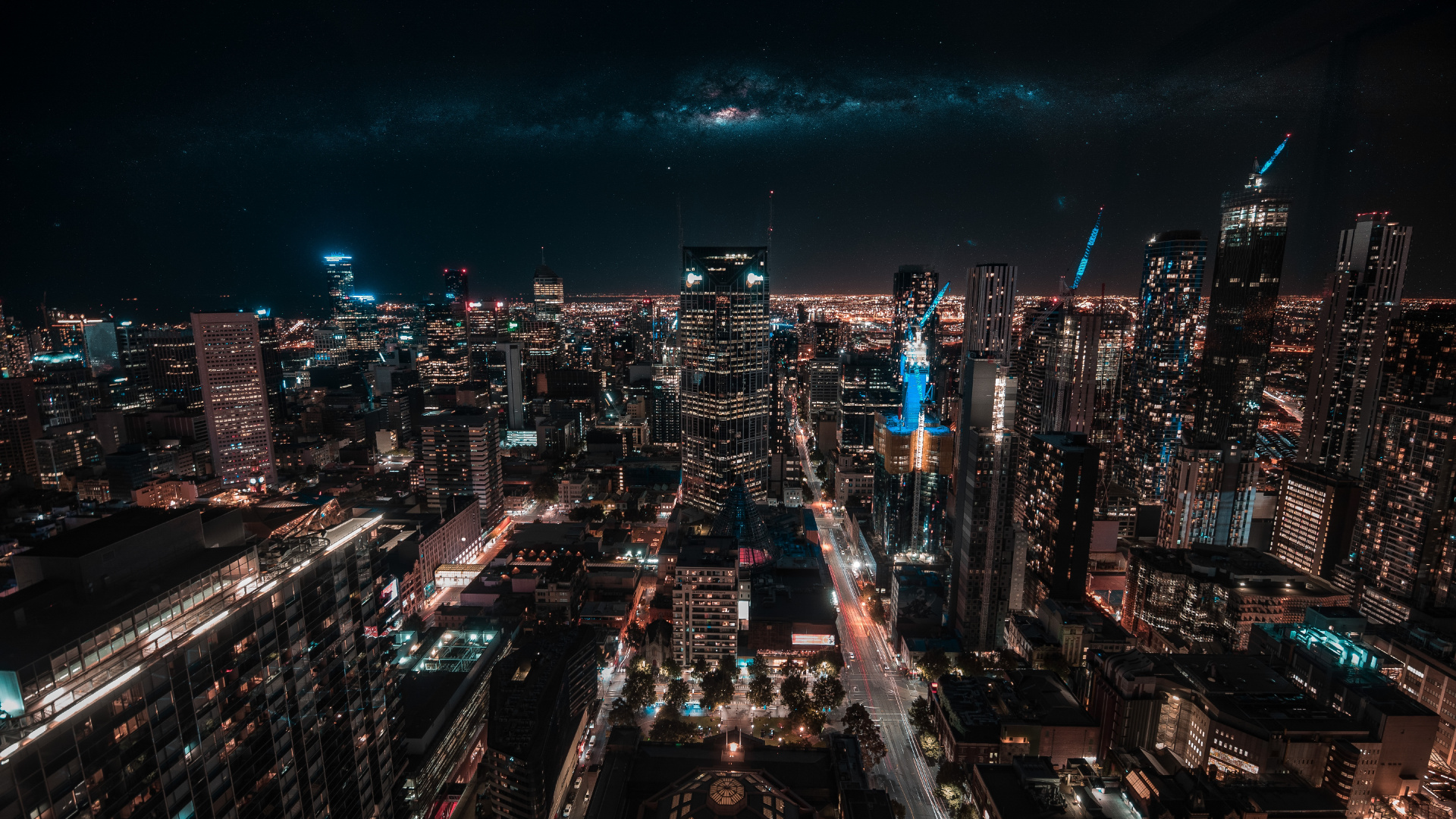 Обои Австралия 108, небоскреб, городской пейзаж, город, городской район в разрешении 1920x1080