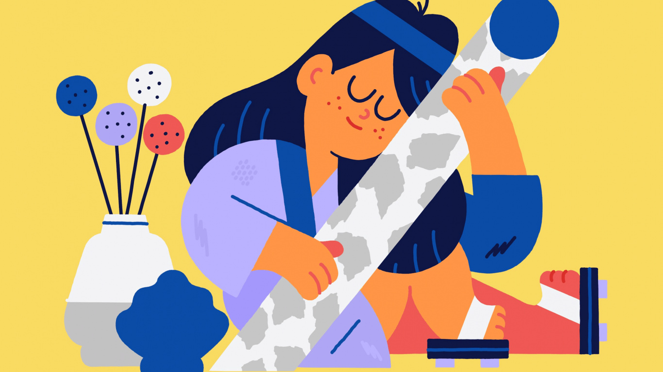 Обои Google, Google Chrome, Chrome OS, Chrome OS 2020, арт в разрешении 1366x768