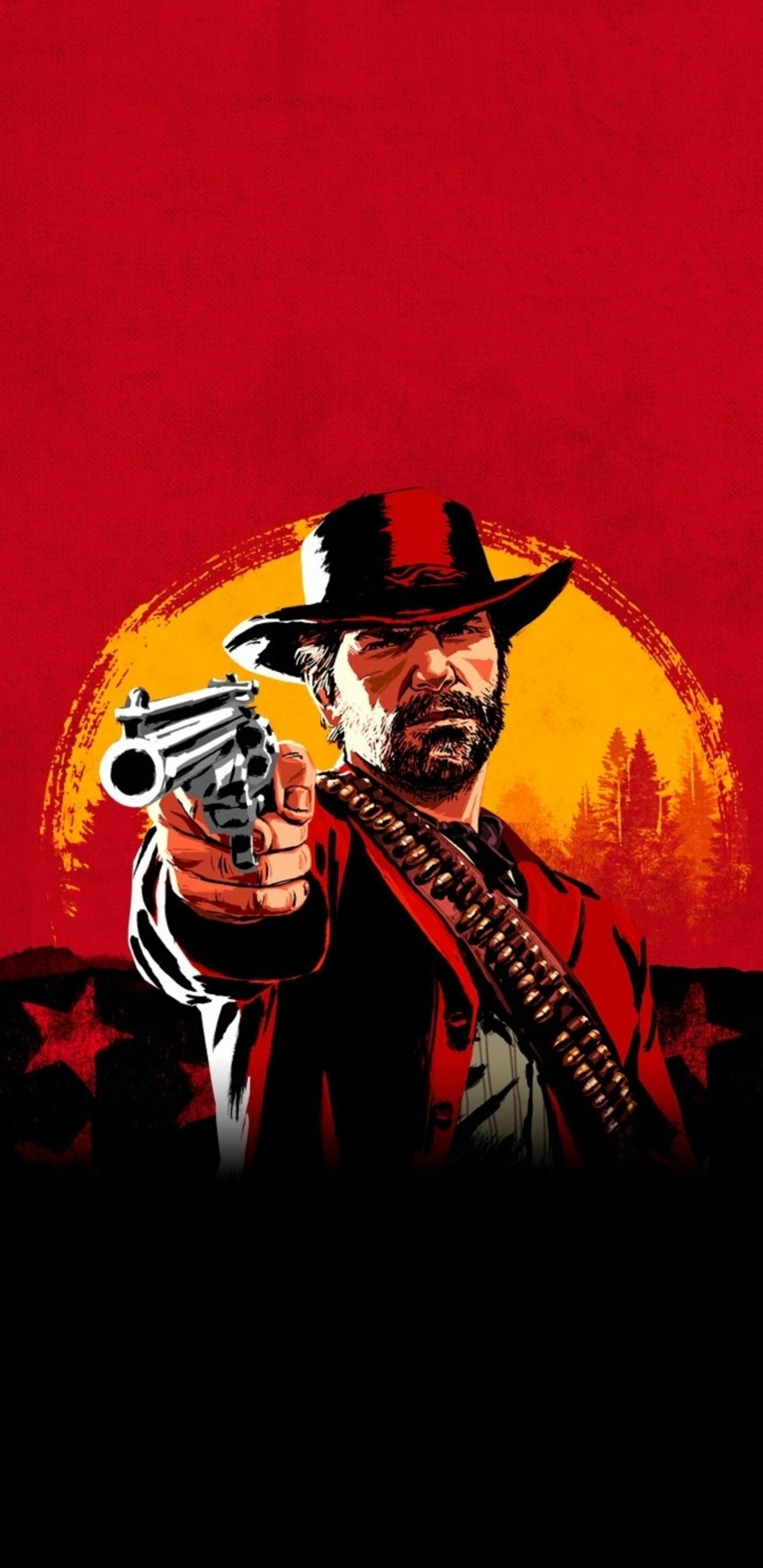 Обои red dead redemption 2, red dead redemption, Рокстар игры, игра-боевик, Сэди Адлер в разрешении 1440x2960