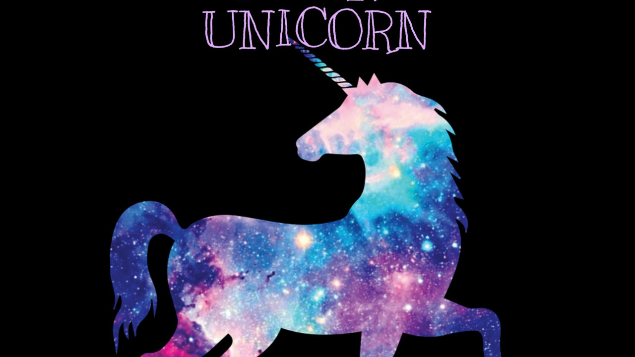 Обои дата рождения, Радуга, футболка, единорог, графический дизайн в разрешении 1280x720