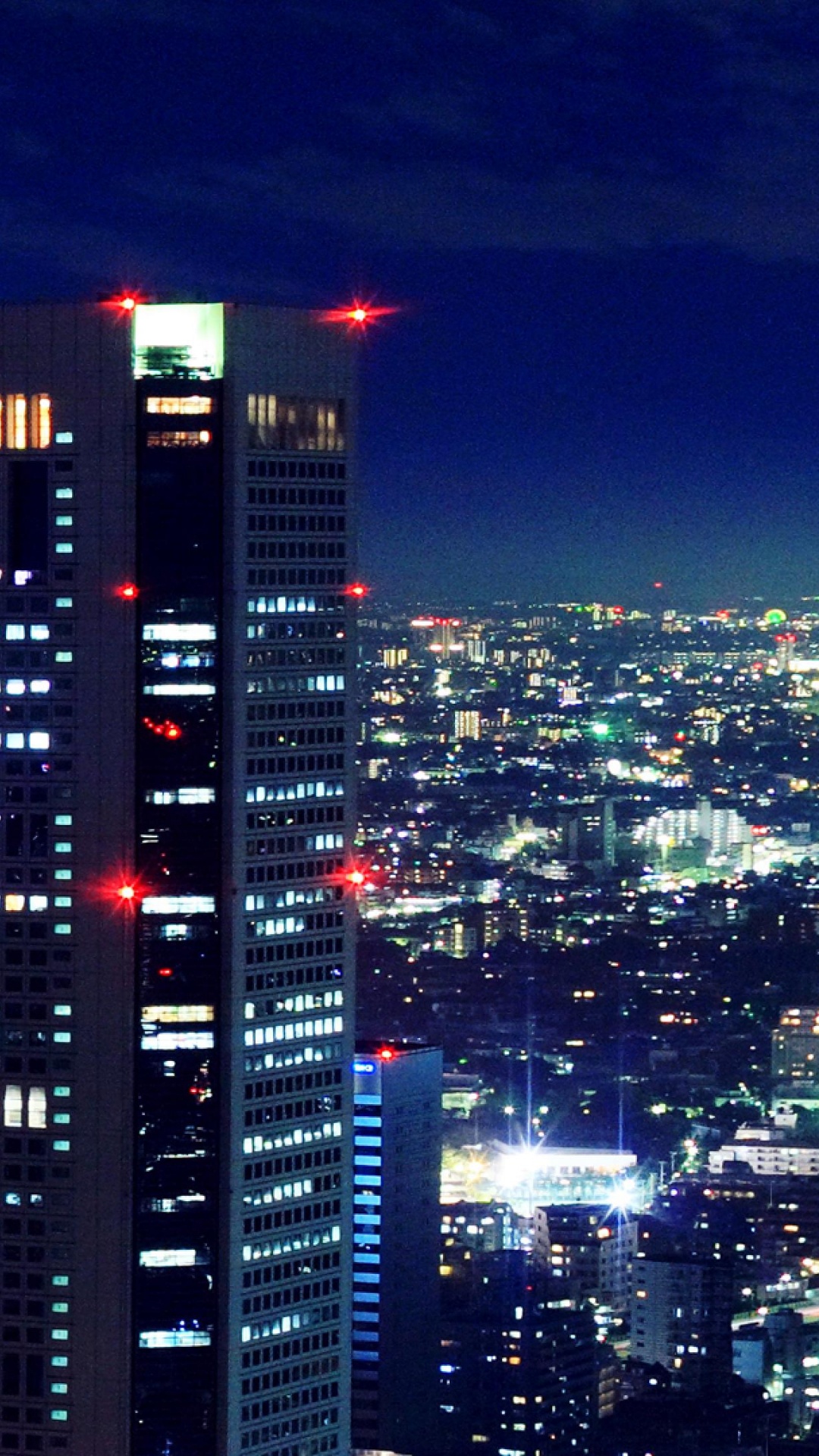 Обои городской пейзаж, город, метрополия, городской район, небоскреб в разрешении 1080x1920