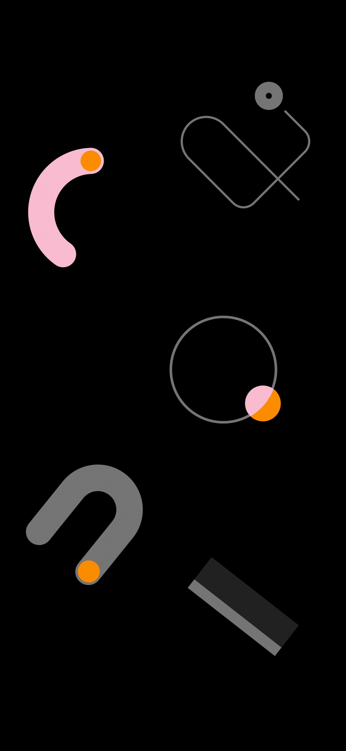 Обои Google, Google Pixel 4, пиксель 4 амолед, амолед, андроид в разрешении 1125x2436