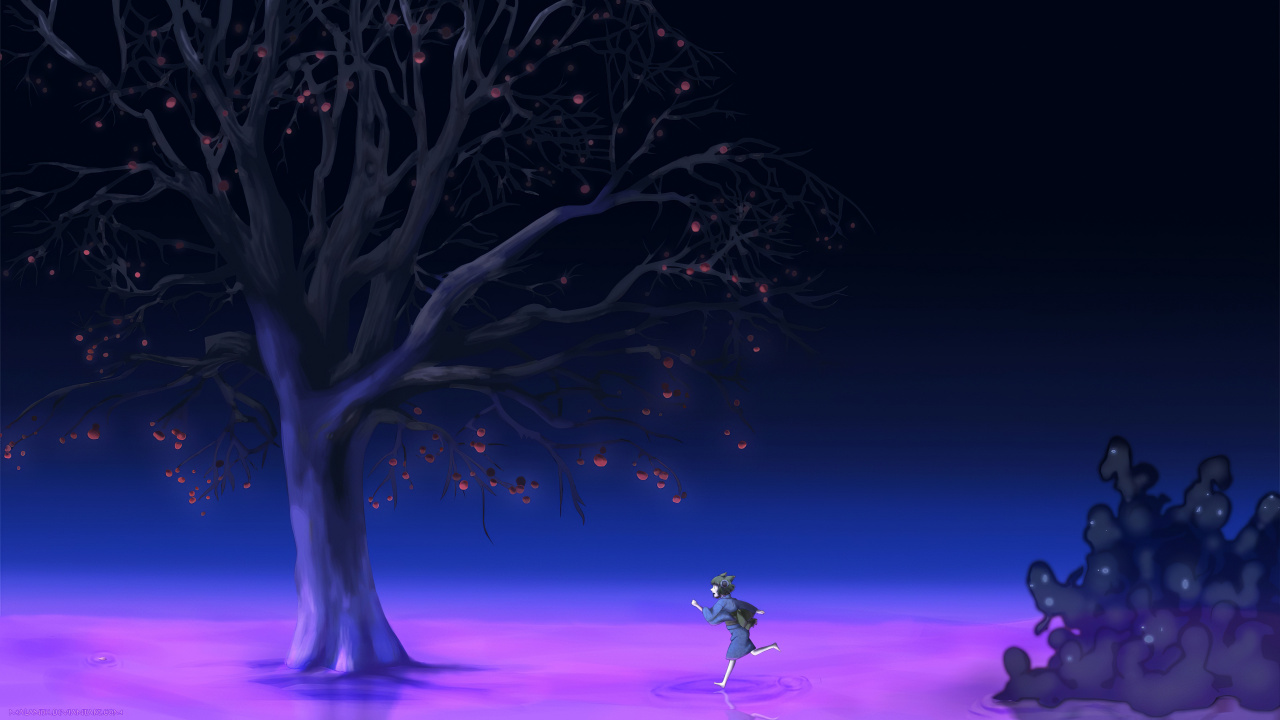 Обои Susukihotaru, Рикен Ёсинокадзура, закуро, отомэ ёкай дзакуро, аниме в разрешении 1280x720