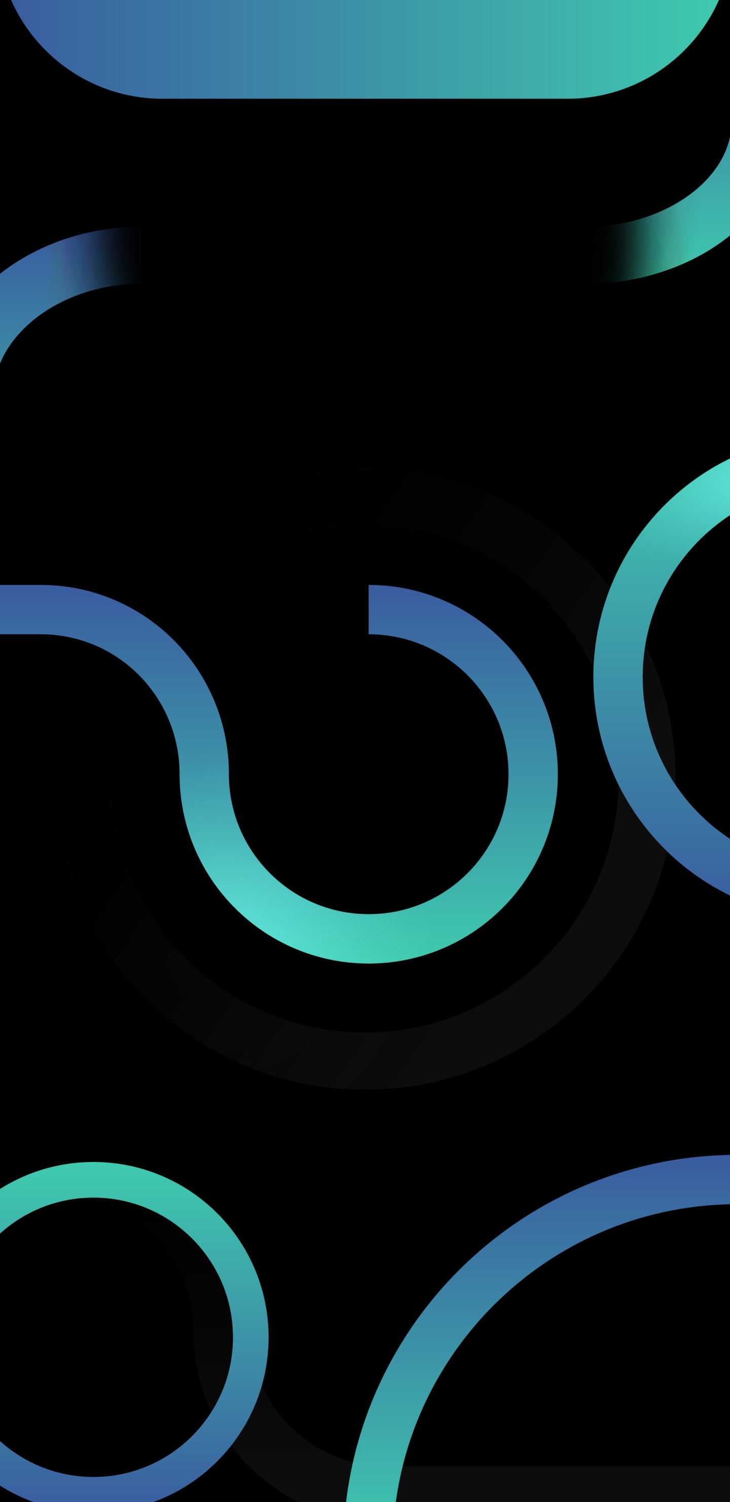 Обои узор, круг, электрик, символ, газ в разрешении 1440x2960