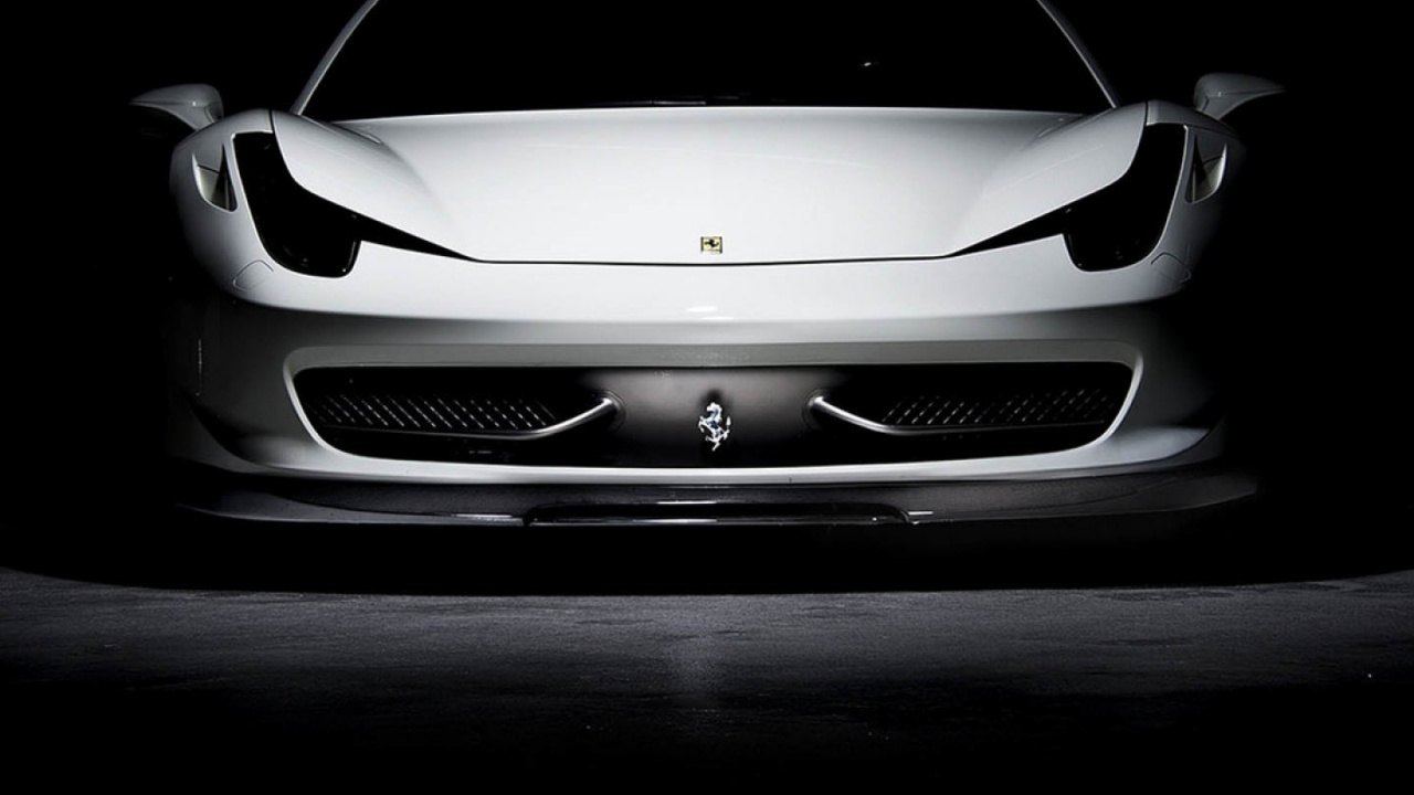 Обои феррари темный, 2014 Феррари 458 италиа, Ferrari, Феррари ф40, легковые автомобили в разрешении 1280x720