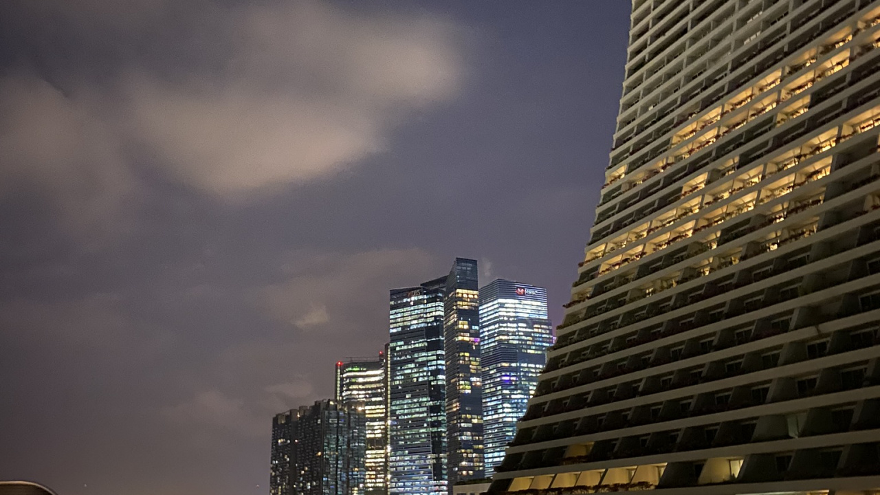 Обои Сингапур, дневное время, башня, городской район, метрополия в разрешении 1280x720