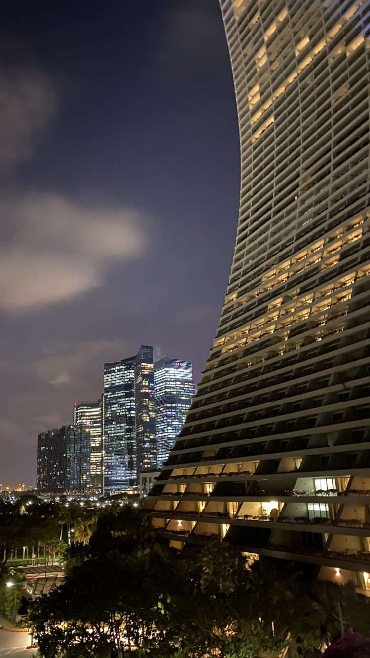 Обои Сингапур, дневное время, башня, городской район, метрополия в разрешении 750x1334