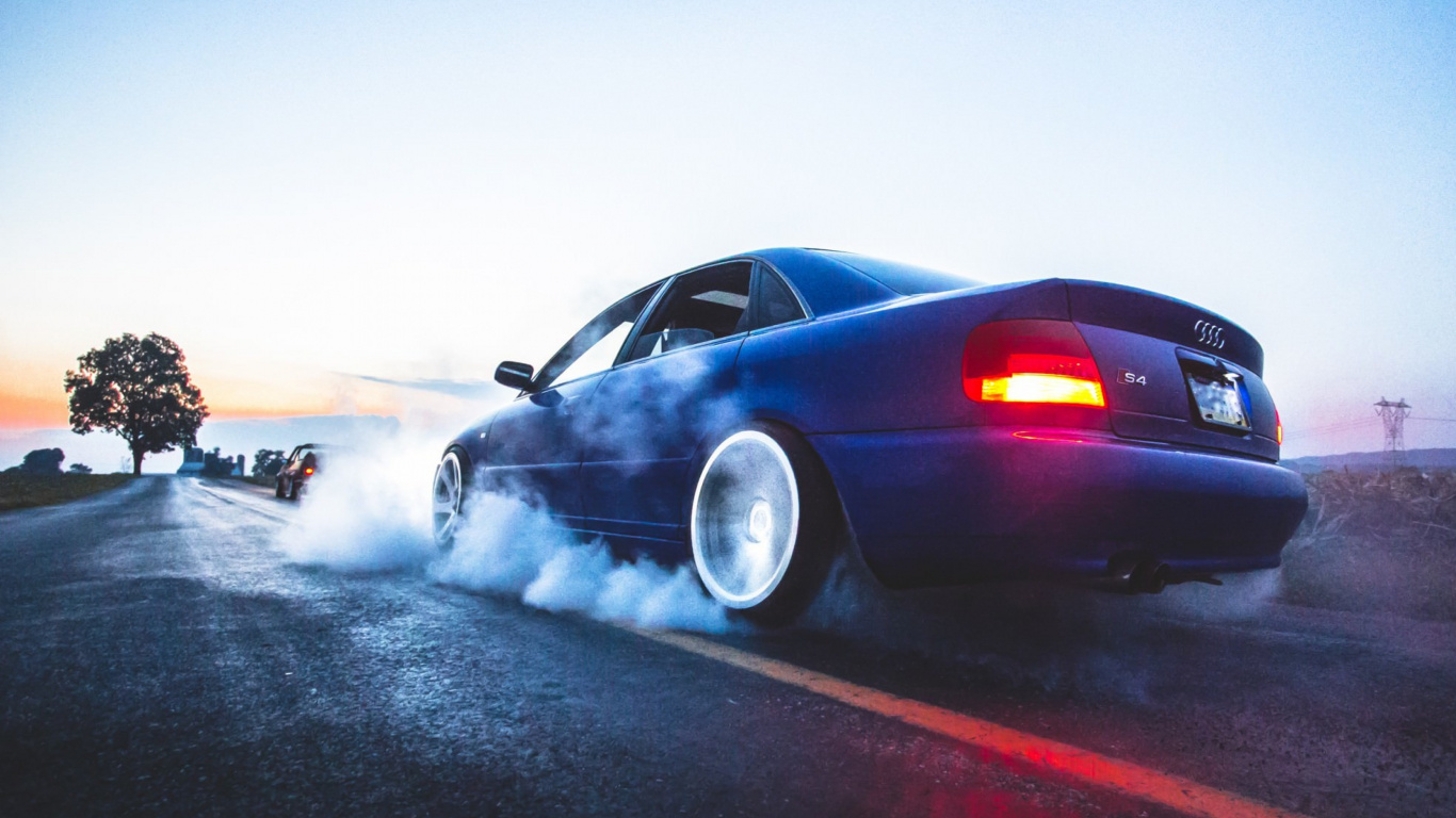 Обои Ауди С4, Ауди Кватро, авто, audi, колесо в разрешении 1366x768