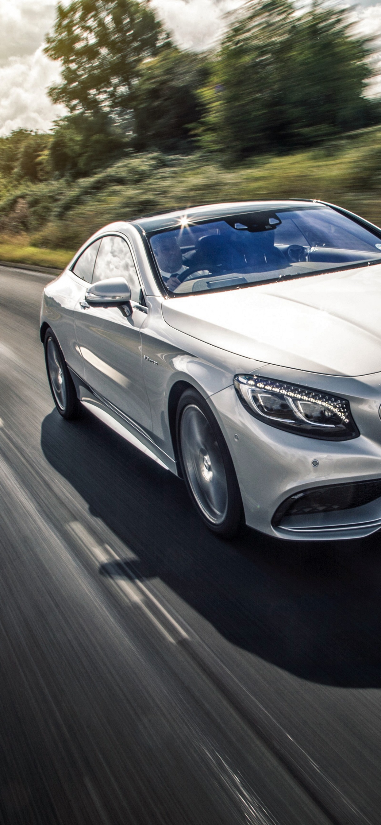 Обои Mercedes-Benz S-Class C217, авто, кузов купе, 125000 Мерседес, мощные машины в разрешении 1242x2688