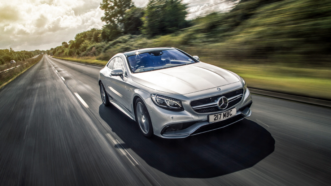 Обои Mercedes-Benz S-Class C217, авто, кузов купе, 125000 Мерседес, мощные машины в разрешении 1280x720