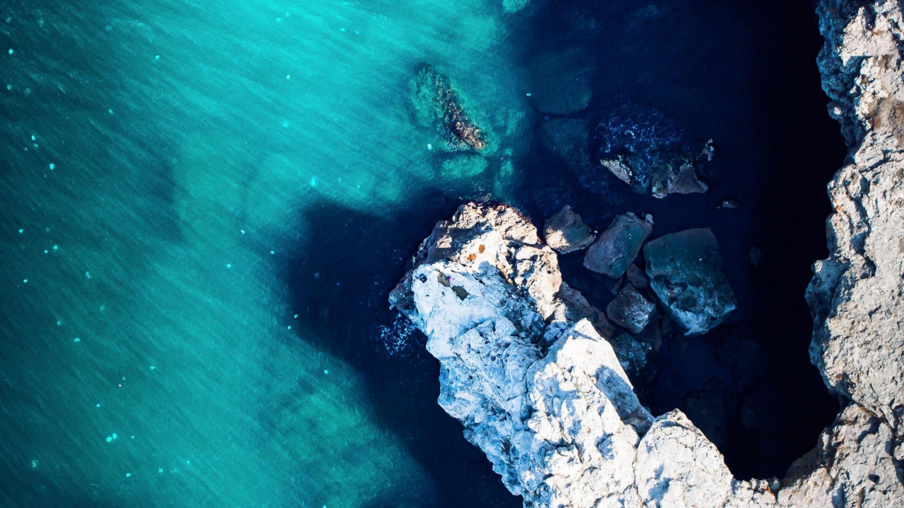 Обои вода, гидроресурсы, лазурный, синий, дерево в разрешении 1280x720