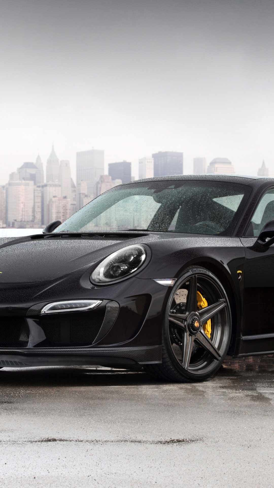 Обои суперкар, спортивный автомобиль, porsche 930, набор тела, Порше в разрешении 1080x1920