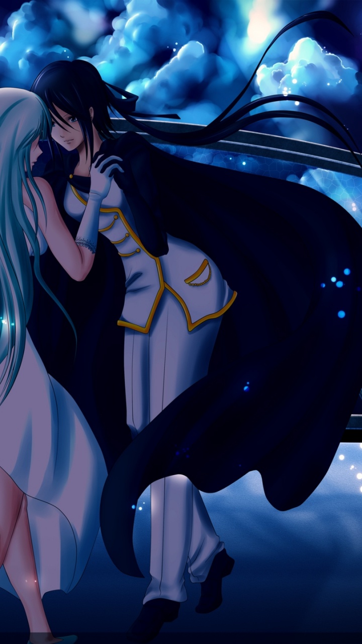 Обои танец, тьма, спецэффекты в разрешении 720x1280