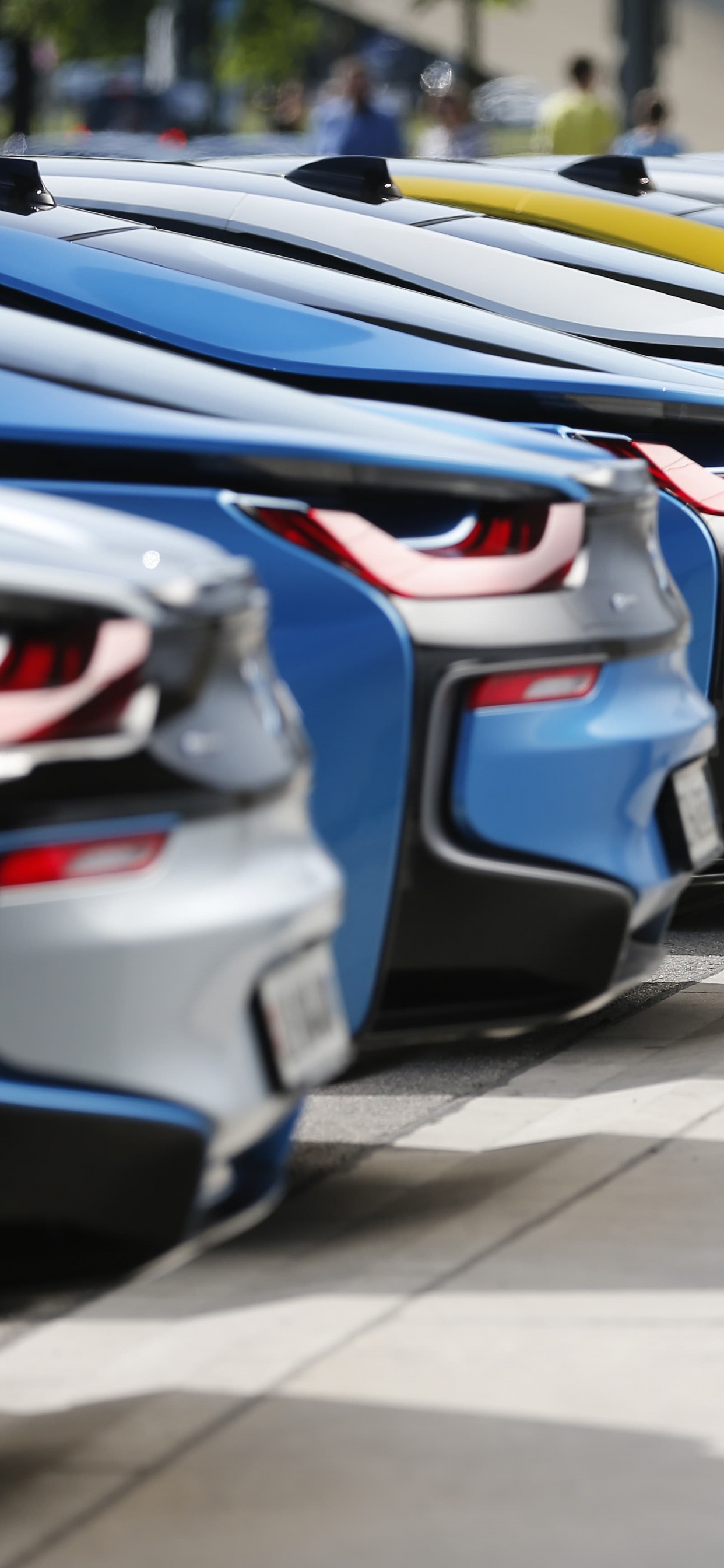 Обои авто, спорткар, bmw, автомобильный экстерьер, электромобиль в разрешении 1242x2688