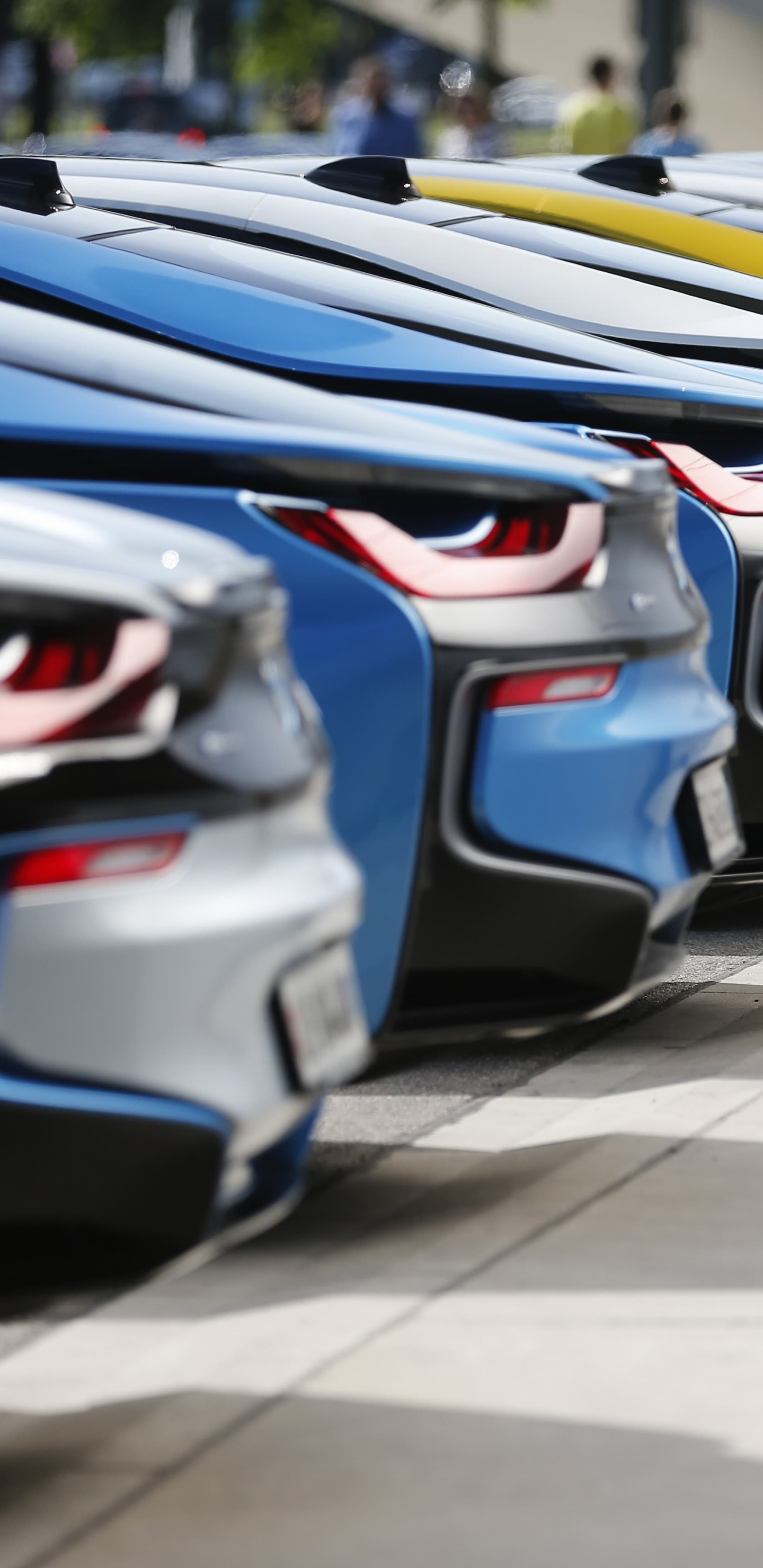 Обои авто, спорткар, bmw, автомобильный экстерьер, электромобиль в разрешении 1440x2960