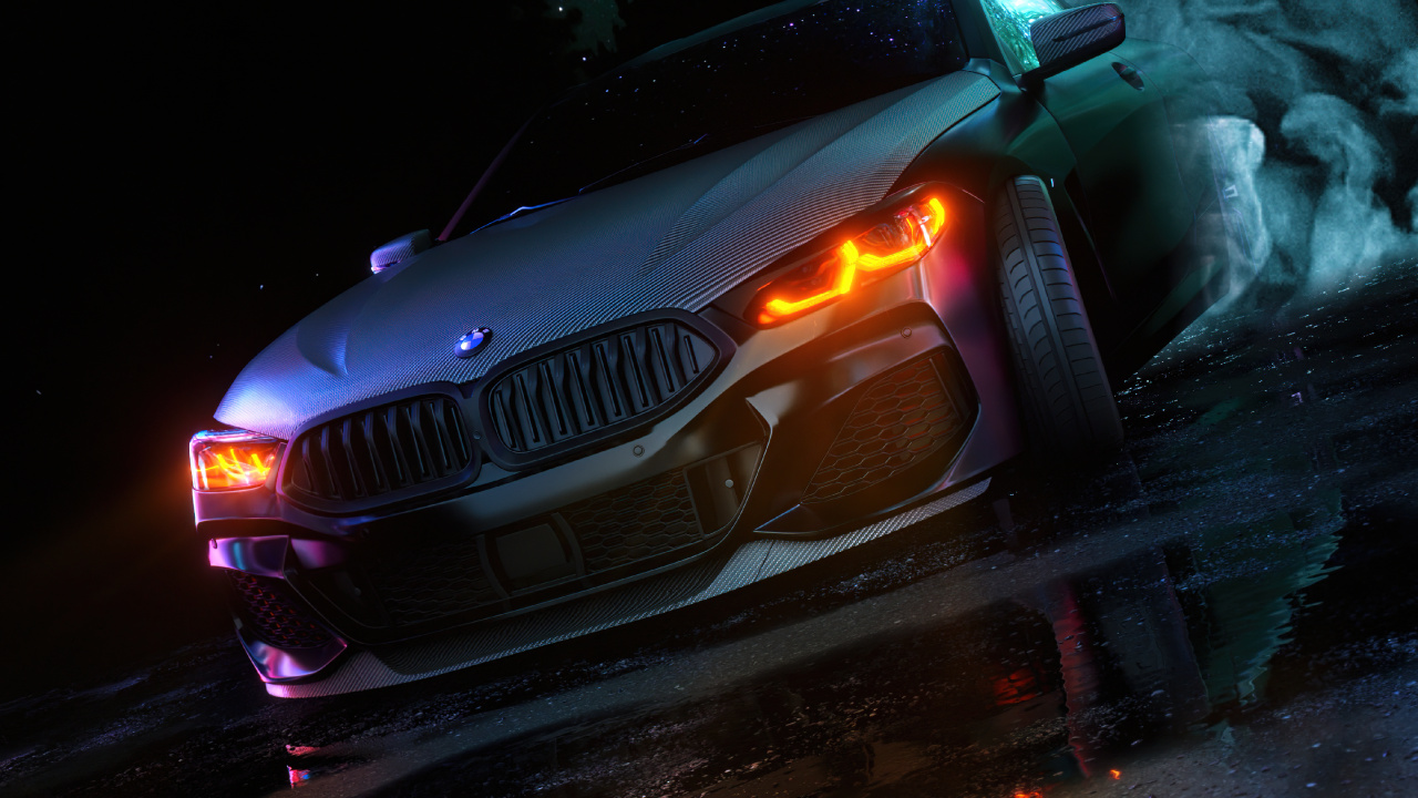 Обои Байерише Моторен Верке АГ, легковые автомобили, мотоциклетный шлем, bmw, мотоцикл в разрешении 1280x720