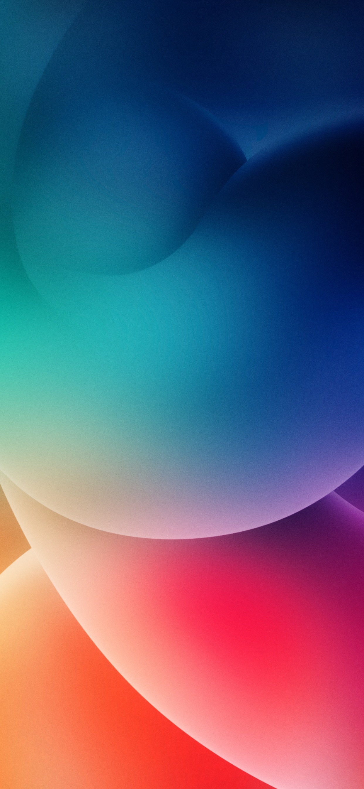 Обои красочность, лазурный, полутона и оттенки, электрик, пурпурный цвет в разрешении 1242x2688